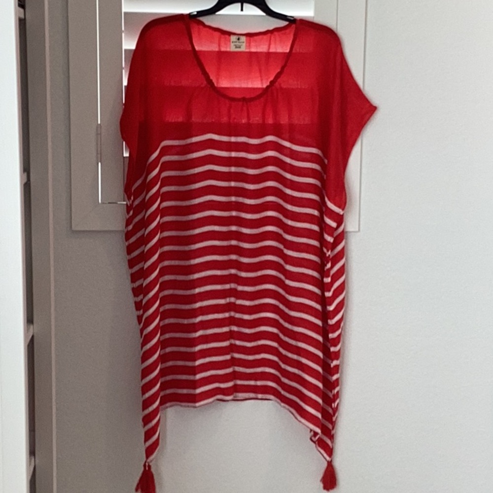 Body Glove Blue Striped Cover Up, Size OS/TU/UT